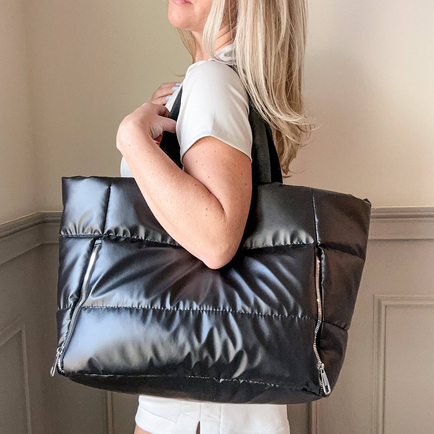 Wet/Dry Puffer Weekender Bag