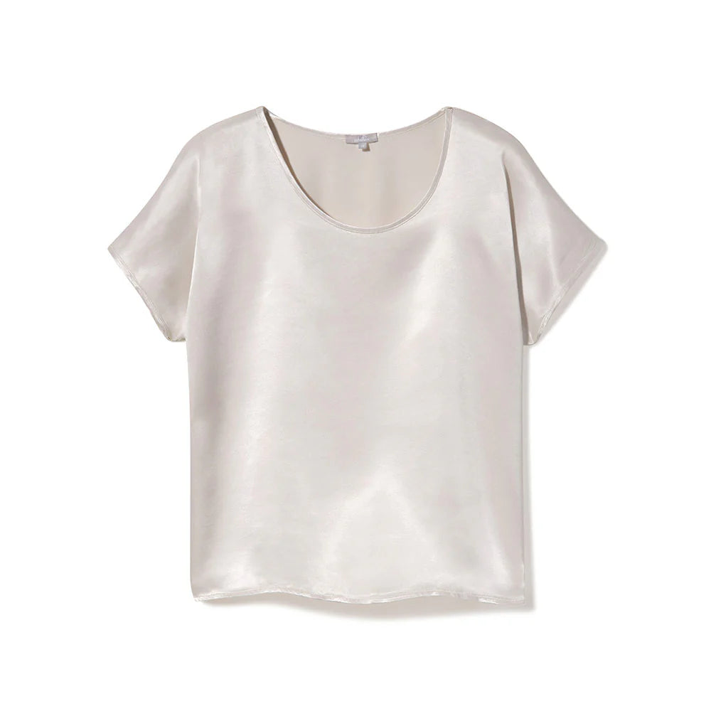 PJ Harlow Roxxy All Satin Tee