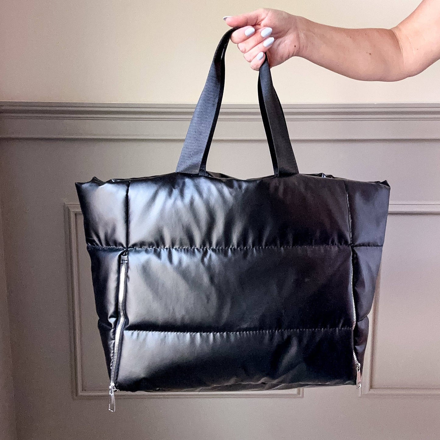 Wet/Dry Puffer Weekender Bag
