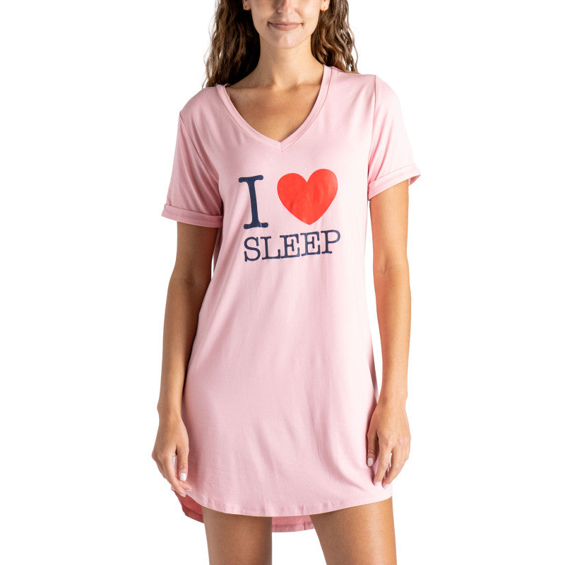 V-Neck Sleep Shirt