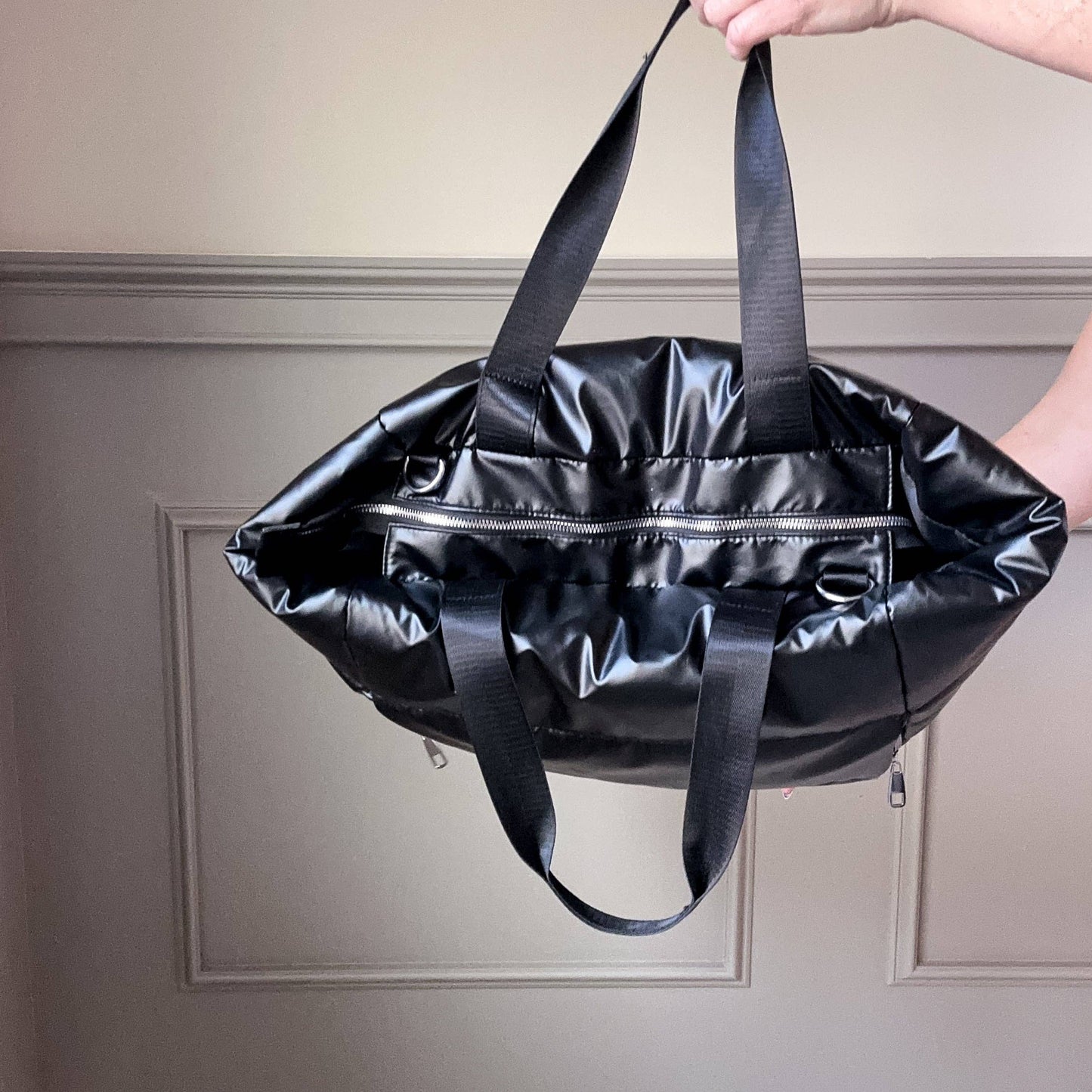 Wet/Dry Puffer Weekender Bag