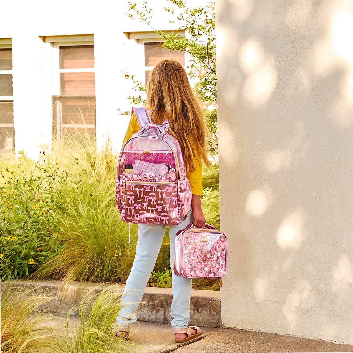 Bows and Confetti Backpack