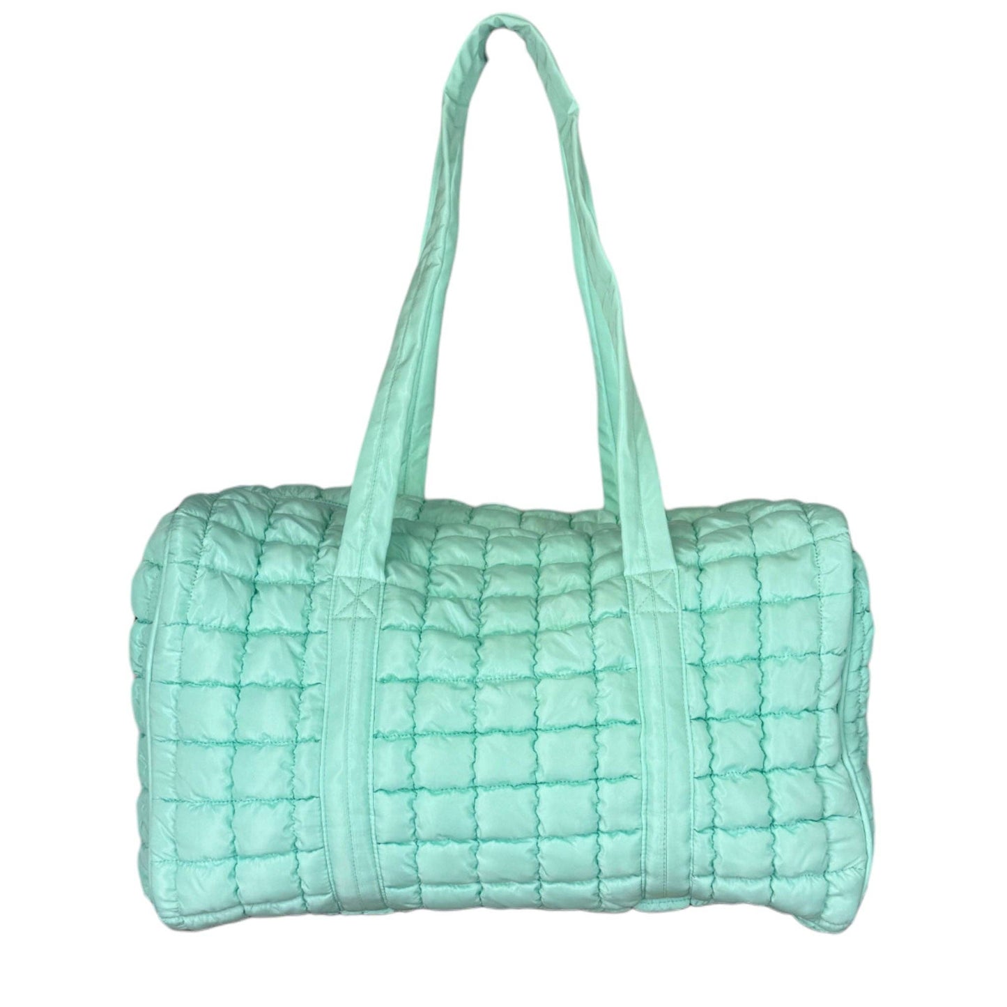 Puffer Quilted Duffle Mint