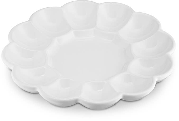 Kook Ceramic Round Egg Tray