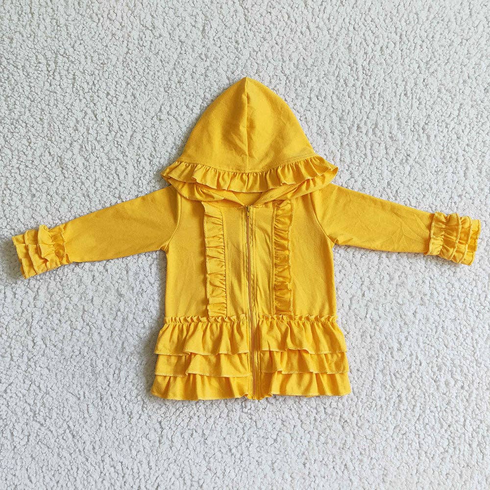 Girls Ruffle Jacket