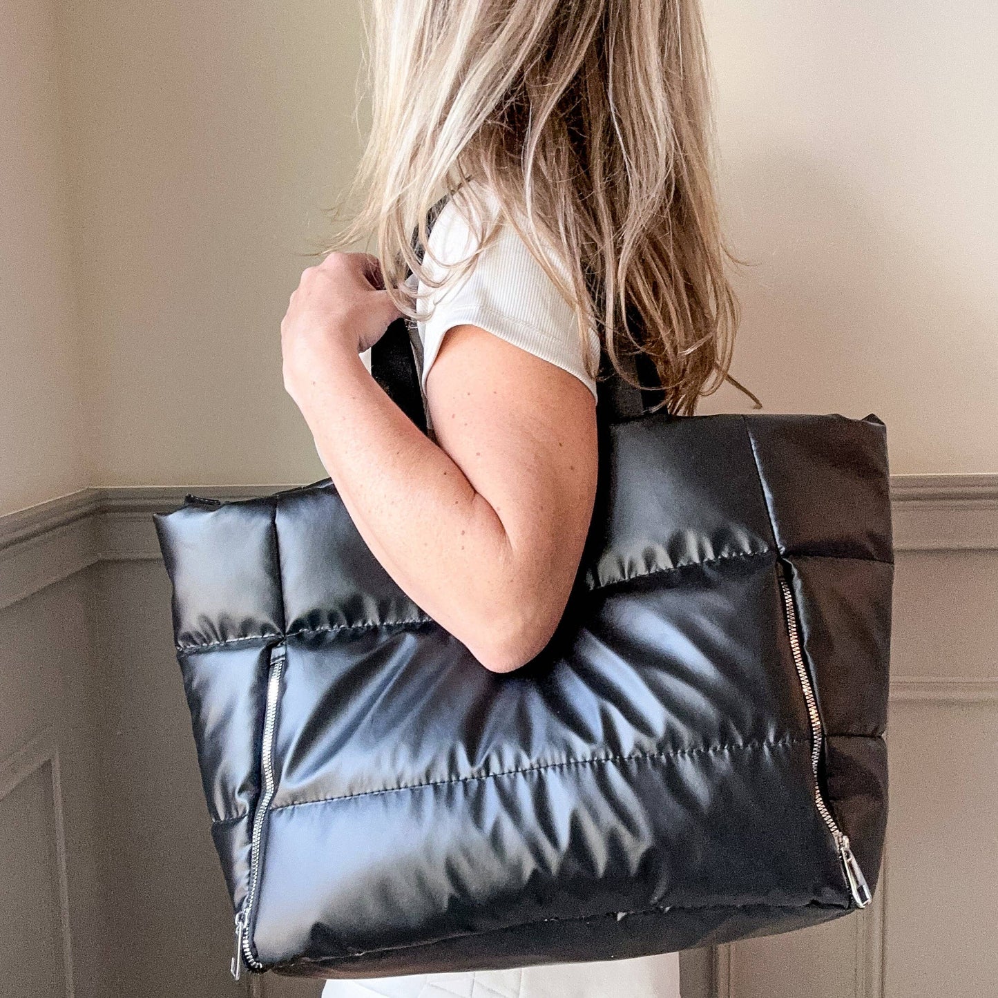 Wet/Dry Puffer Weekender Bag