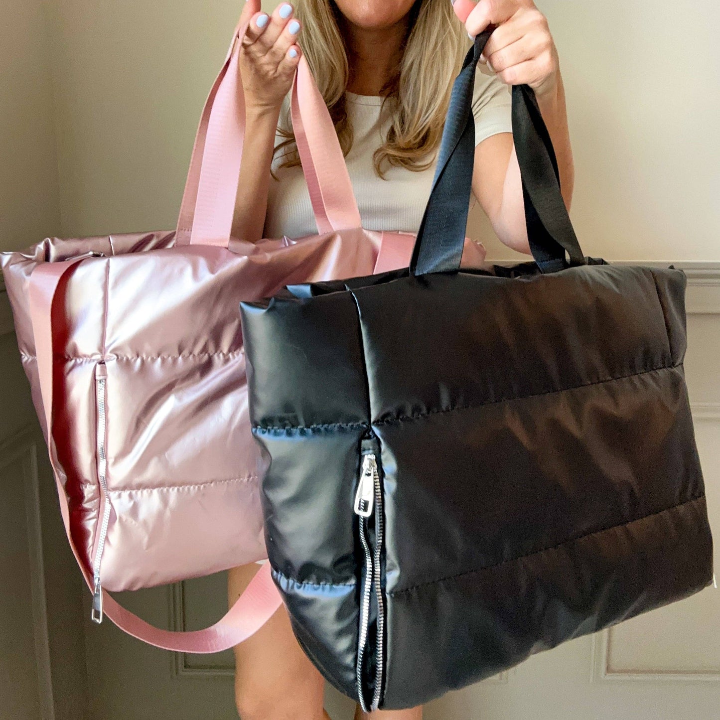 Wet/Dry Puffer Weekender Bag