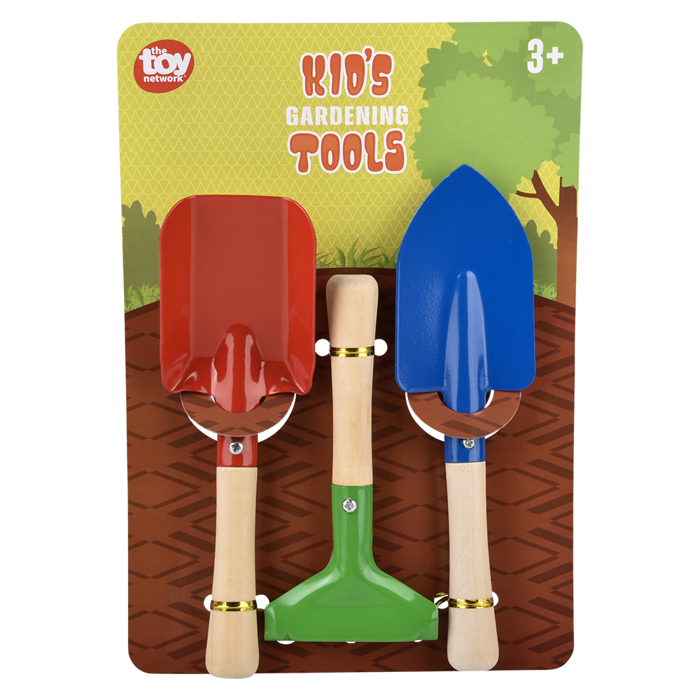 (T) KIDS 3PC GARDEN HAND TOOLS