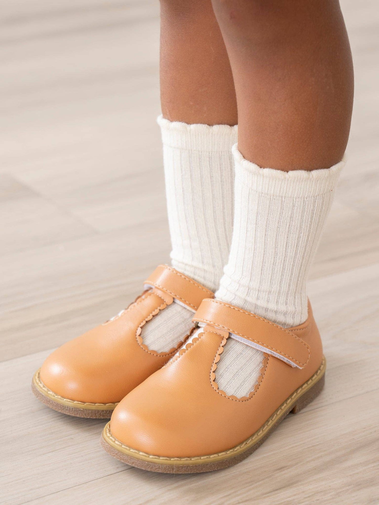 T-Strap Mary Jane Hard Sole Shoes