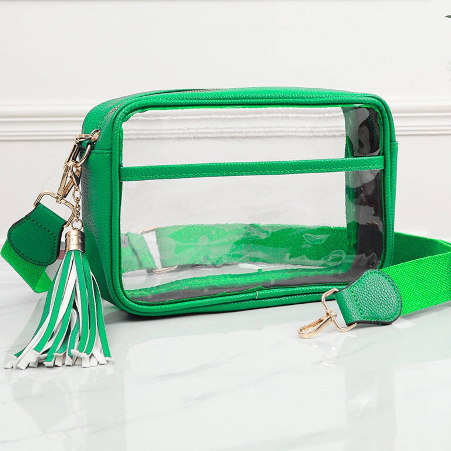 Game Day Stadium Rectangle Clear Bags