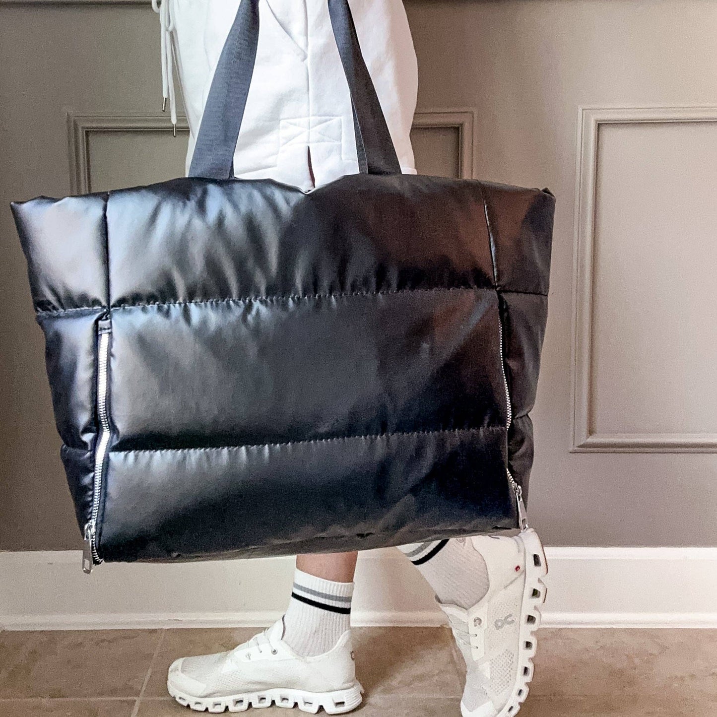 Wet/Dry Puffer Weekender Bag