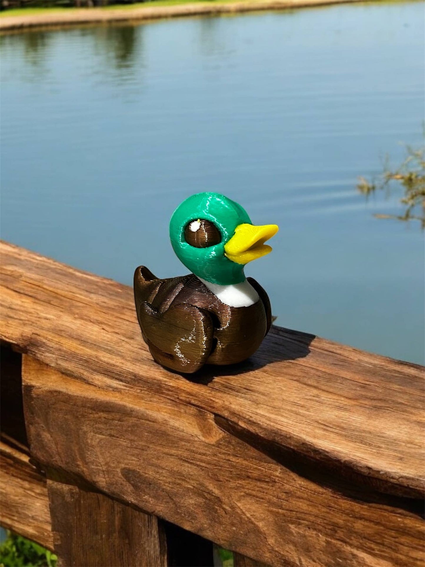 3D Printed Mini Mallard Duck