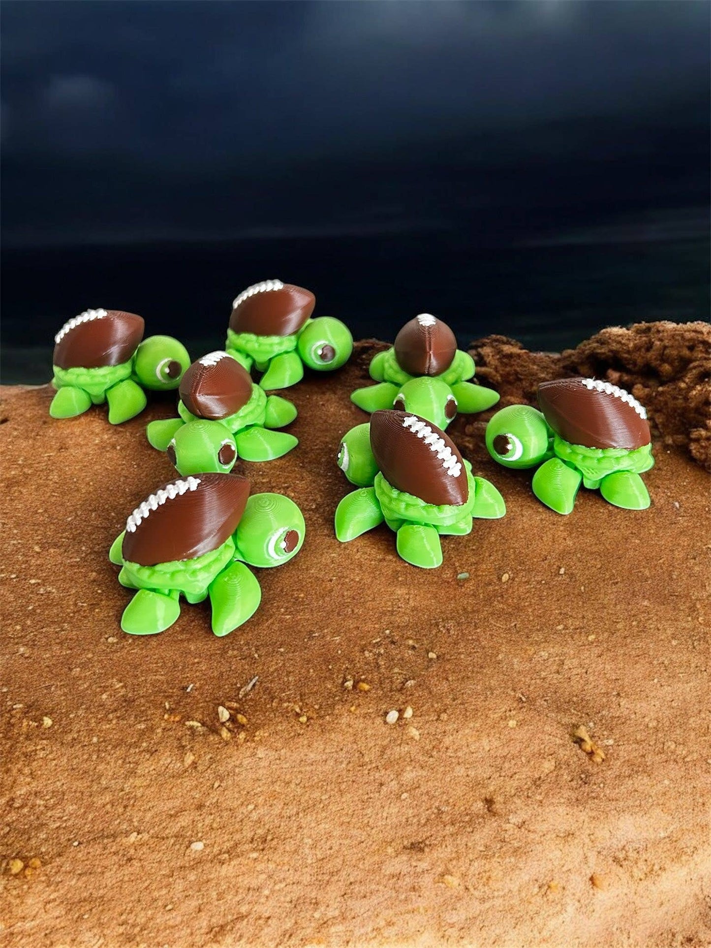 3D Printed Mini Football Turtle