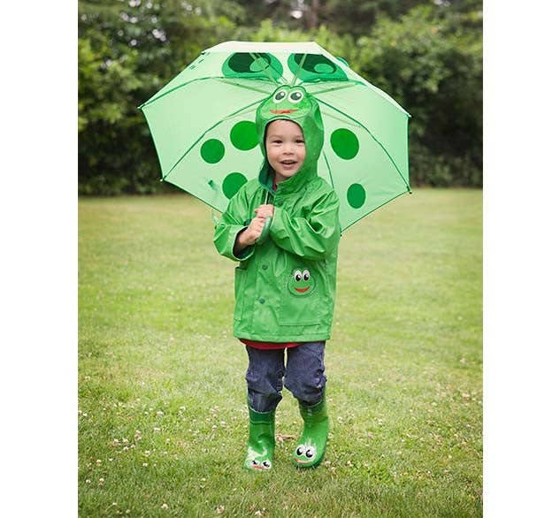Kids Fritz Frog Umbrella
