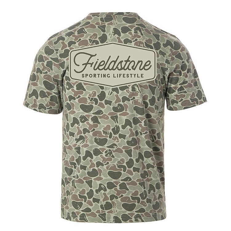 Marsh Camo Logo Tee (R856)