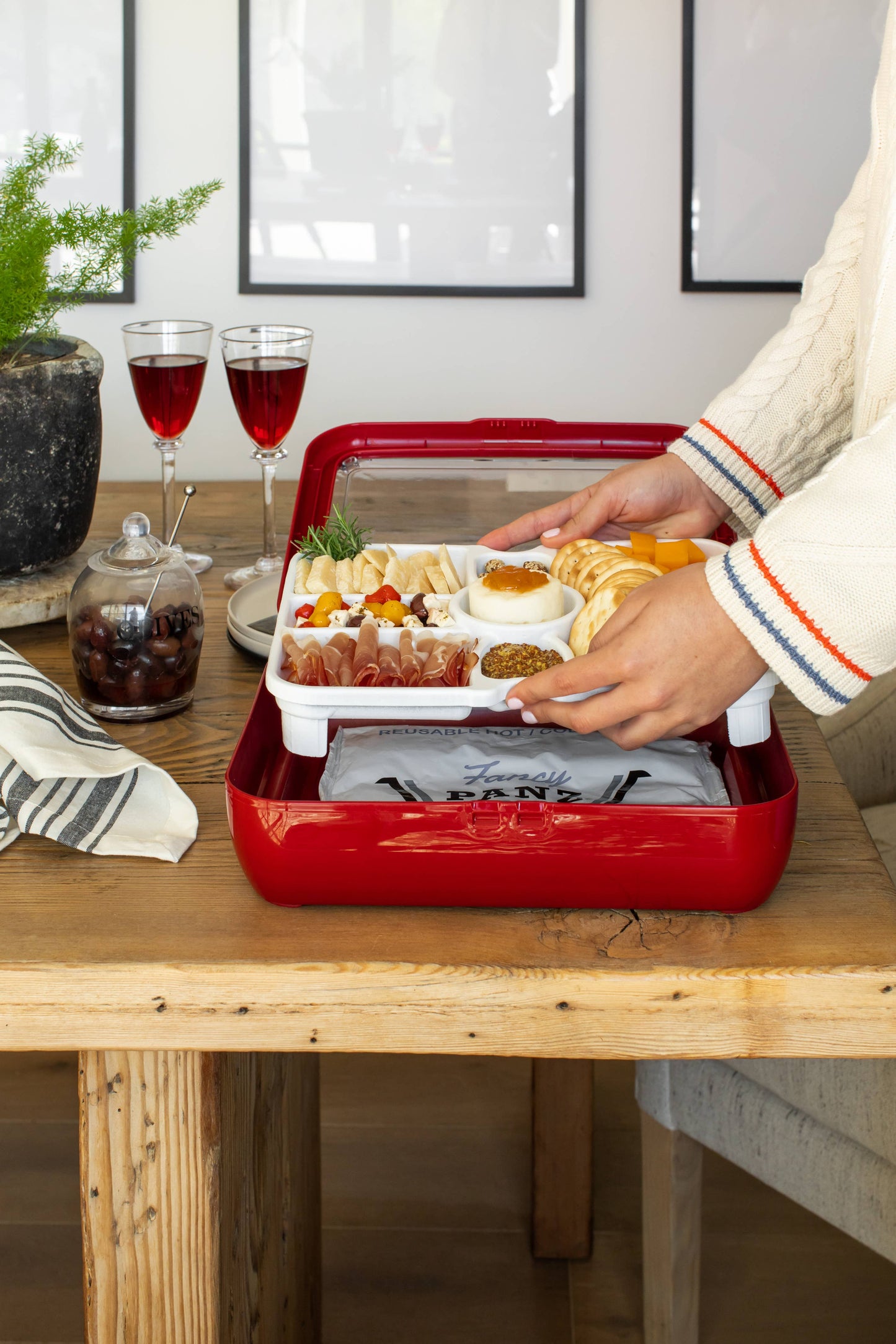 Fancy Panz Charcuterie / Veggie Trayz Insert