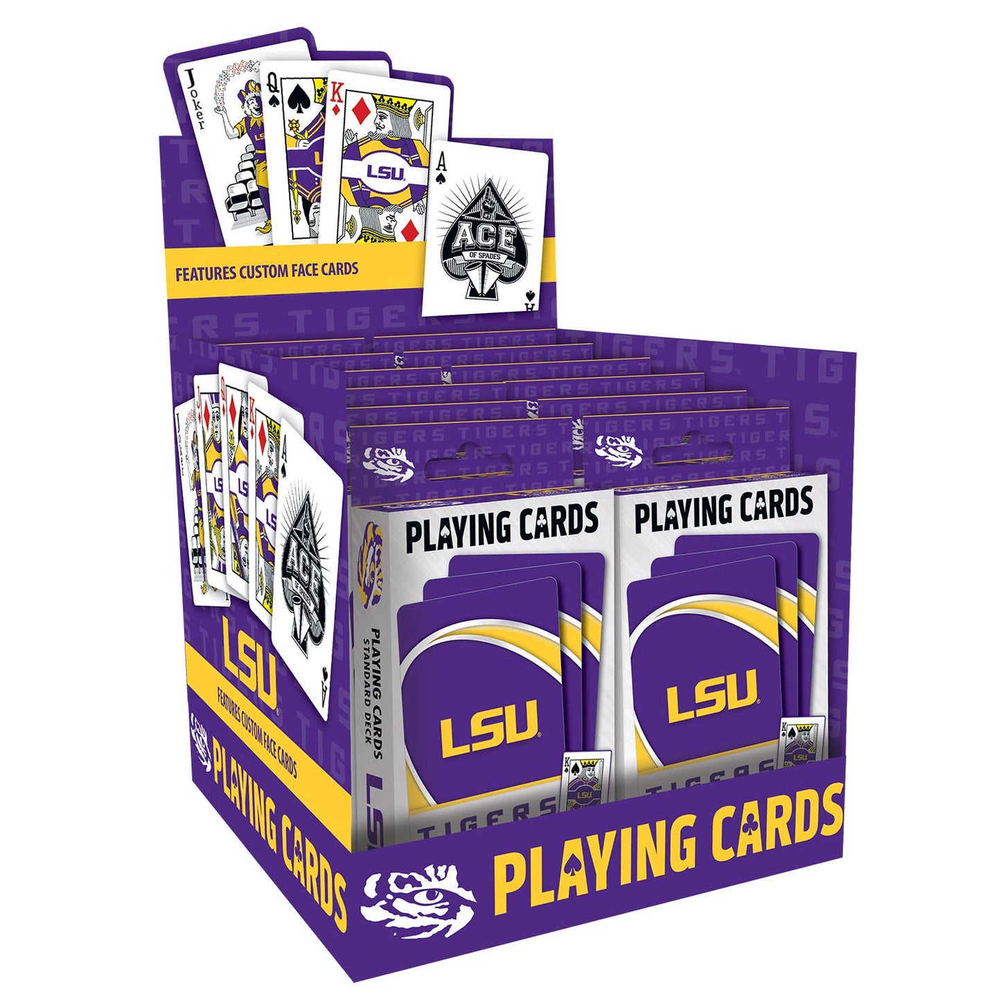 LSU Tigers Playing Cards