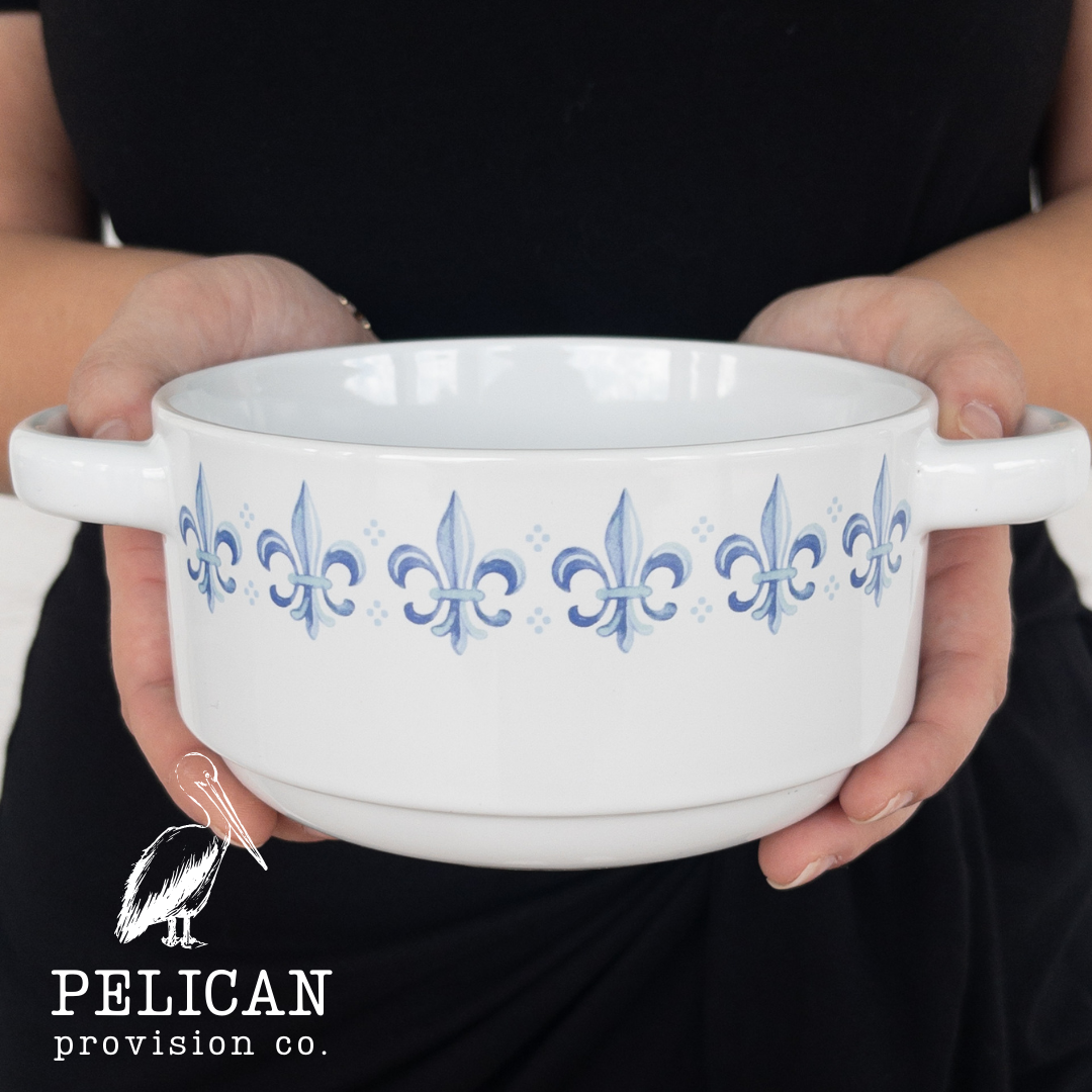 Fleur De Lis Gumbo Bowl