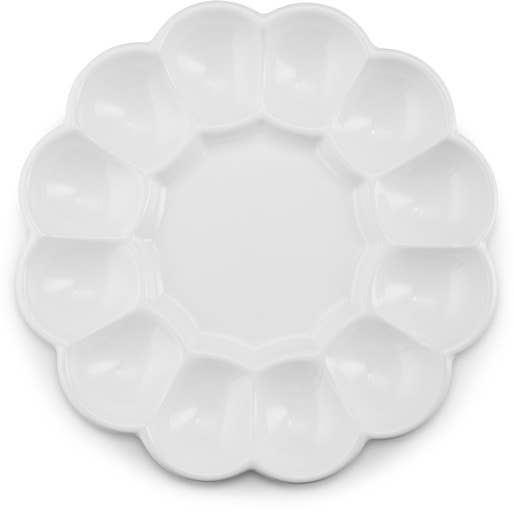 Kook Ceramic Round Egg Tray