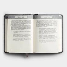 Load image into Gallery viewer, Jesus Calling- Grey, Leather 365 Day Devotional
