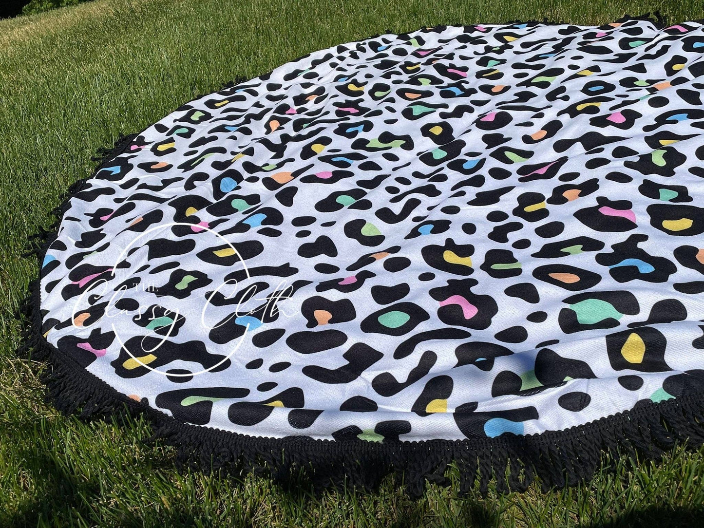 Beach Towel - Fun Leopard