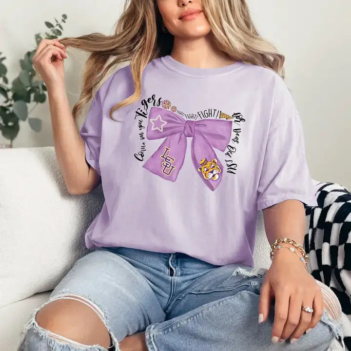 LSU Tigers Coquette T'shirt