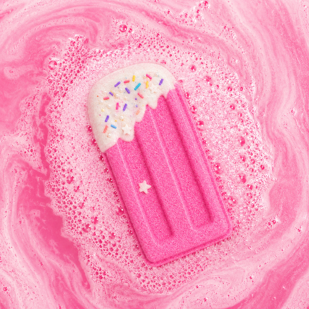 Pink Popsicle Prize Inside Bath Bomb