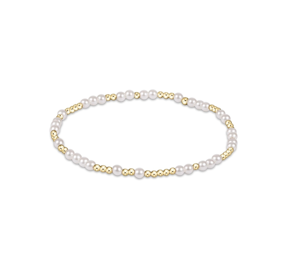 Enewton Hope Unwritten 3mm Bead Bracelet - Pearl