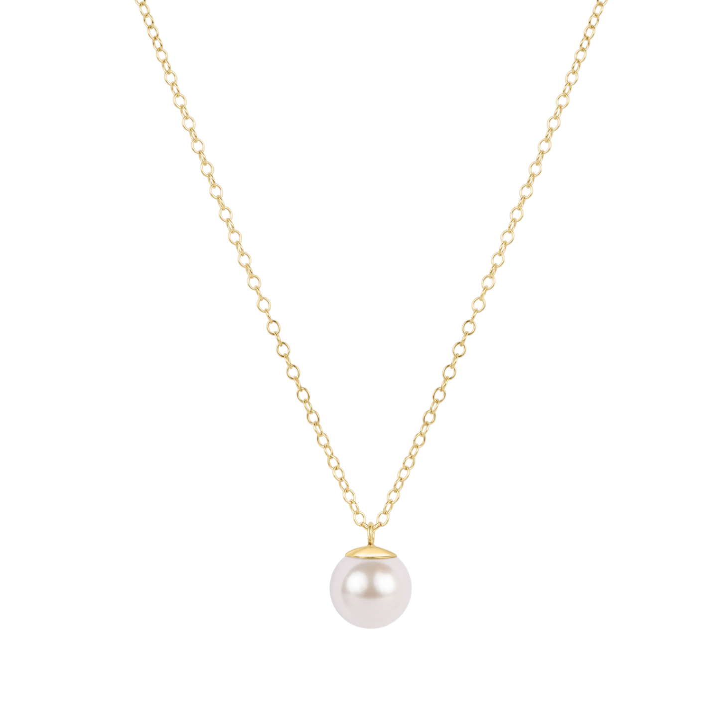 Enewton 16" Necklace Gold Classic Pearl