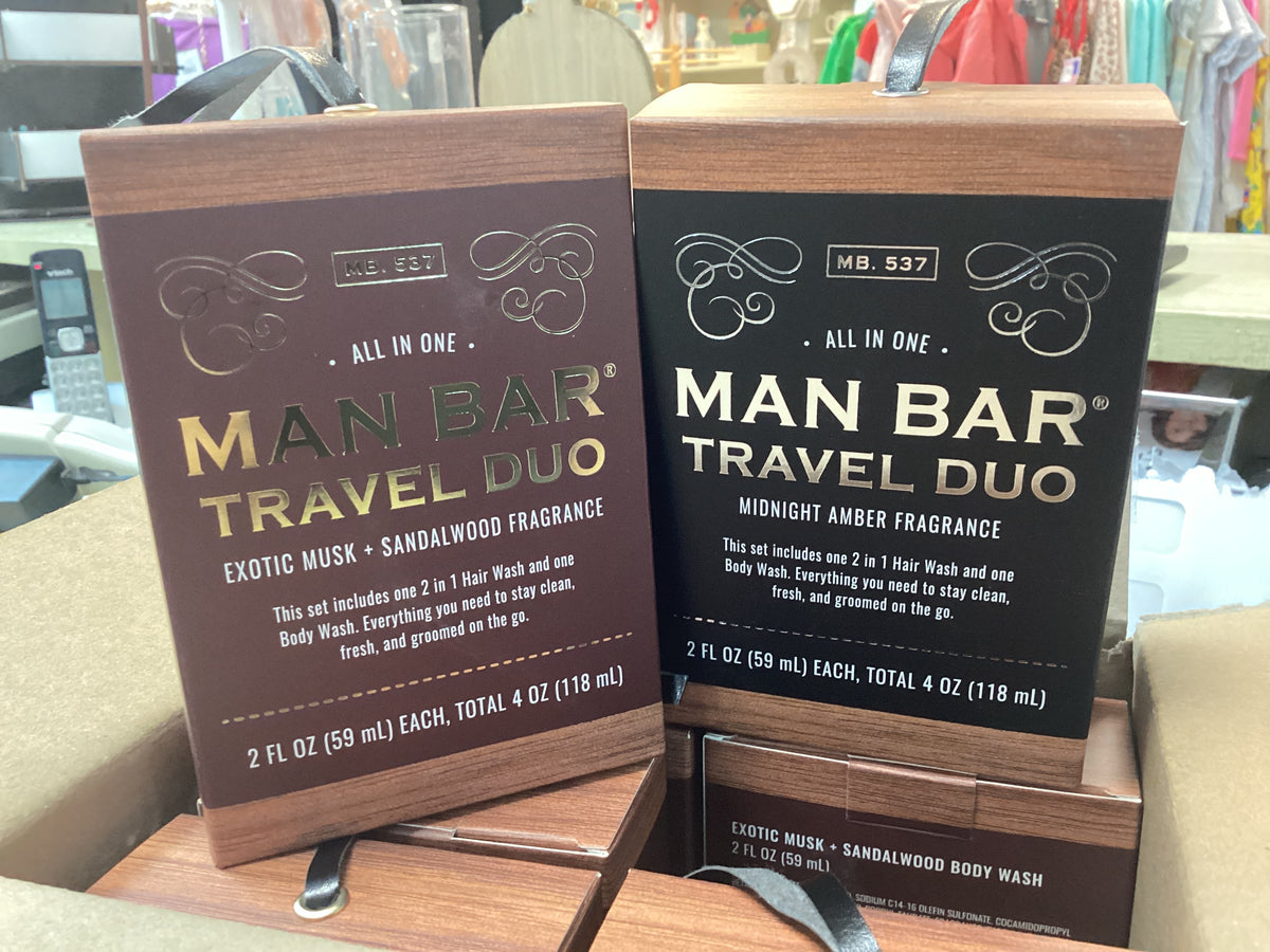 Man Bar Travel Duo Midnight Amber