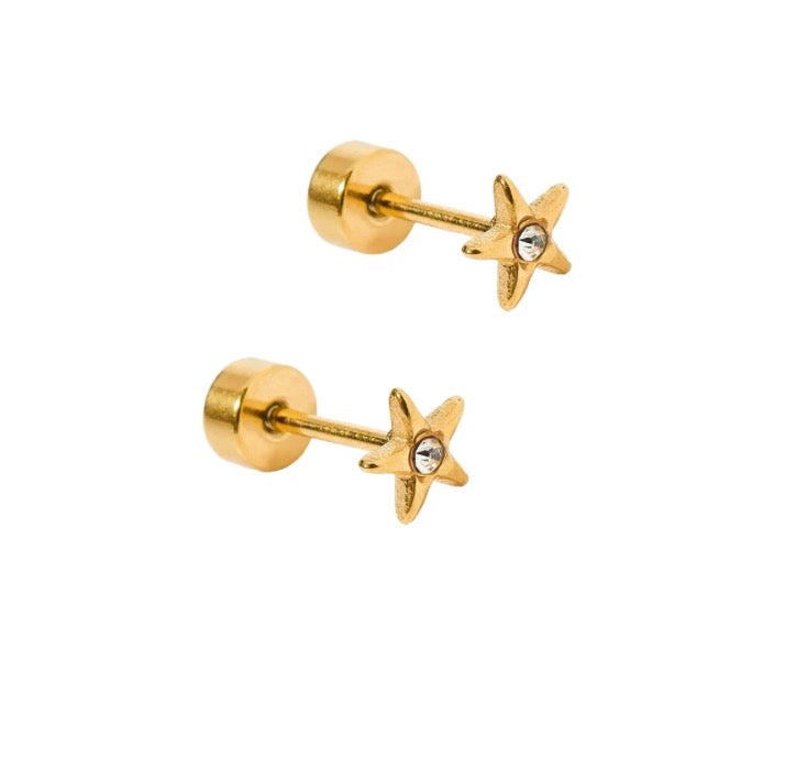 Screwback Stud Earrings - Scout Star