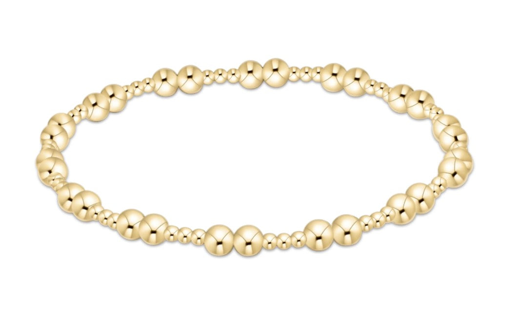 Enewton together gold 4mm bracelet