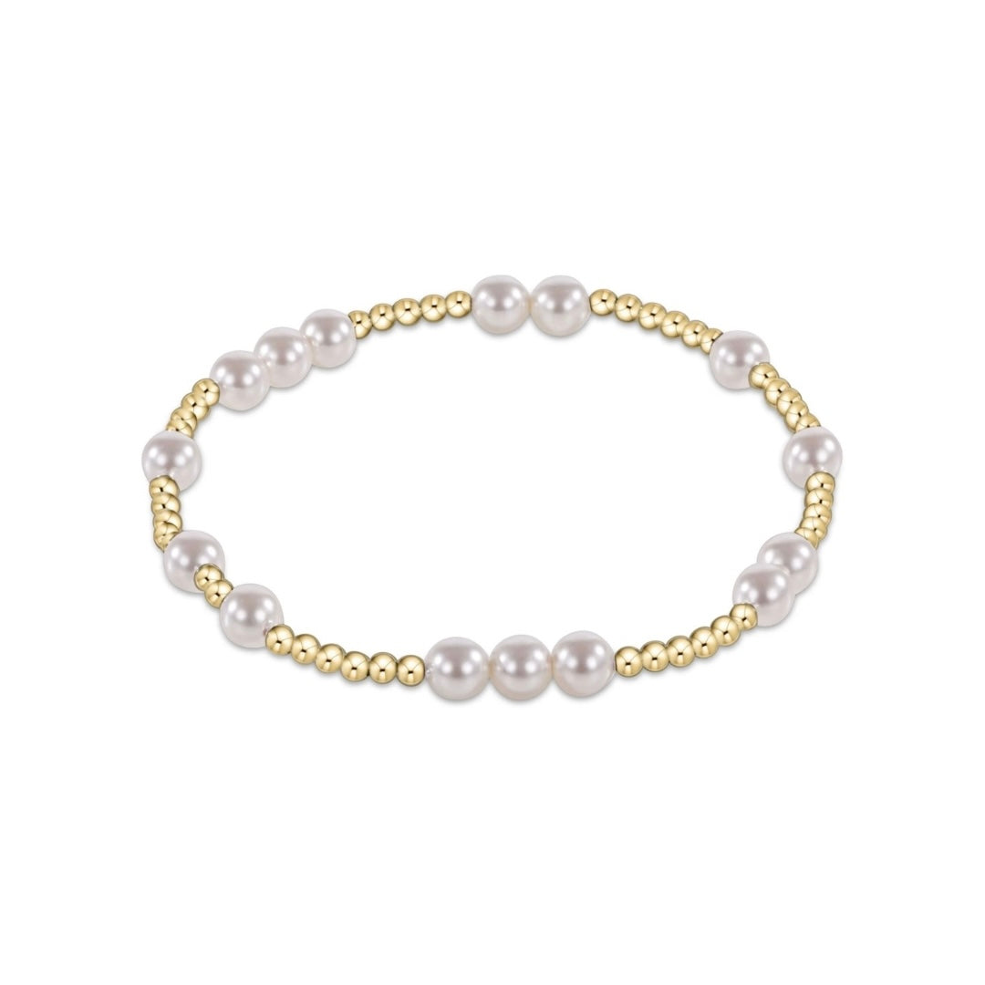 Enewton Hope Unwritten 5mm Bead Bracelet -Pearl