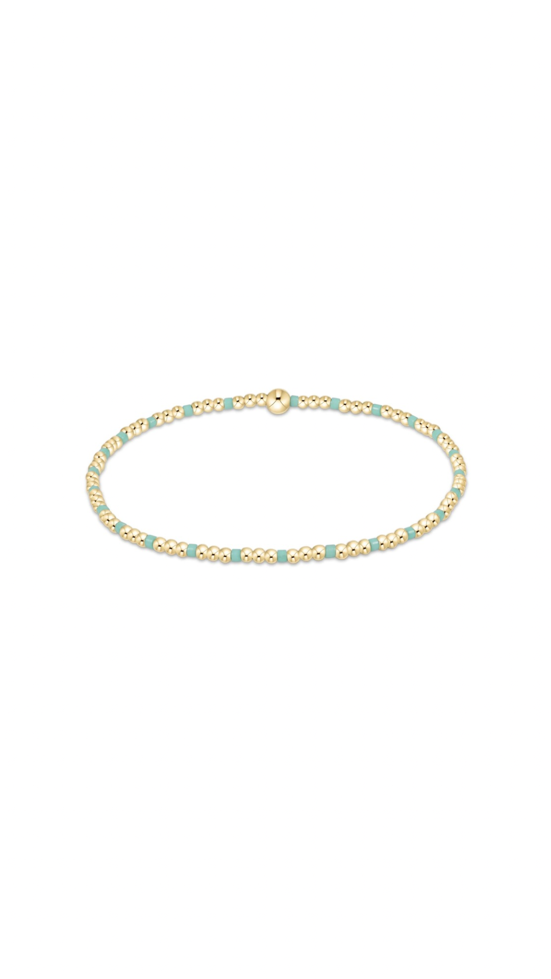 Enewton Hope Sincerity Pattern 2mm Bead Bracelet-Mint