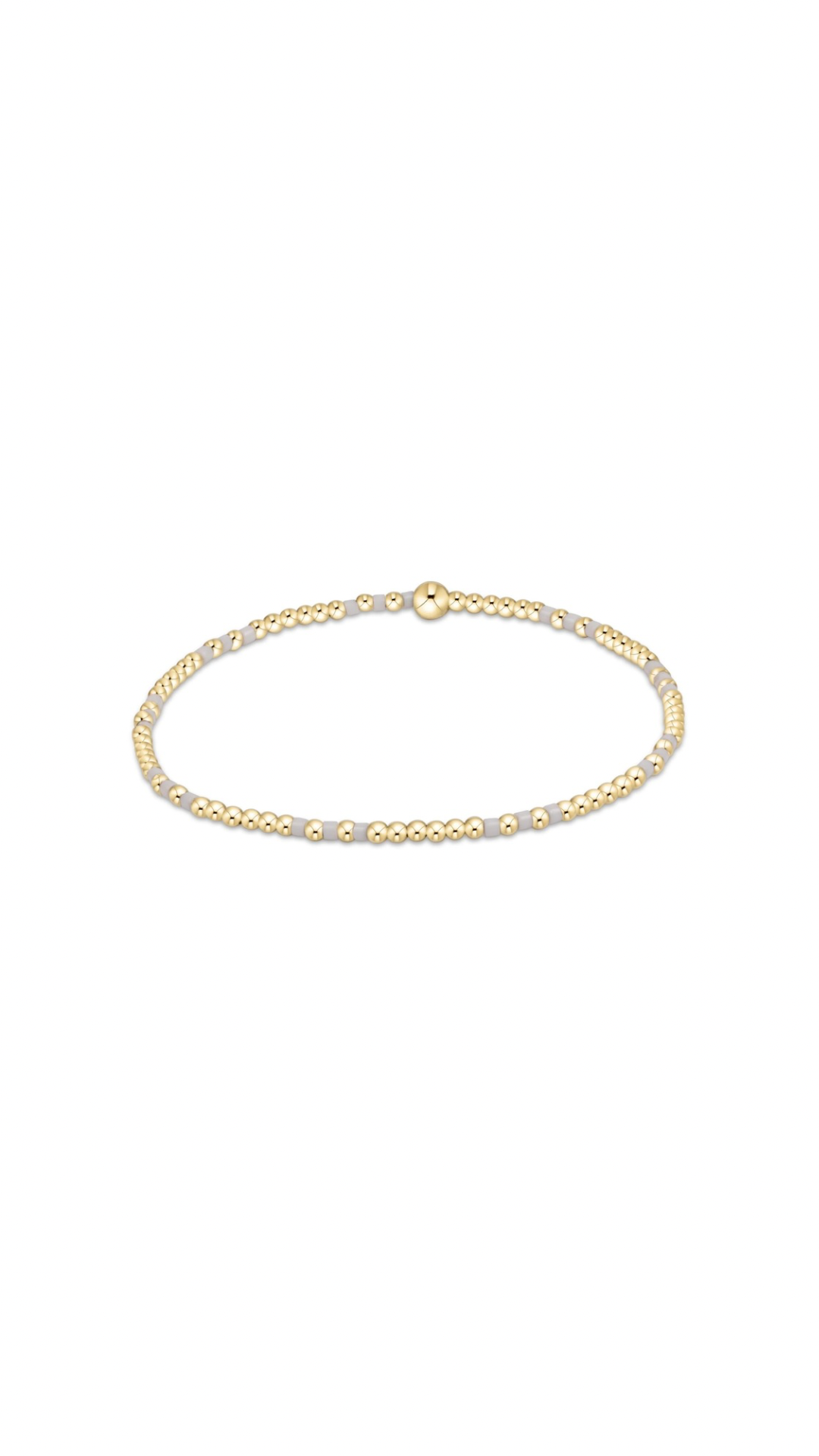 Enewton Hope Joy 2mm Bead Bracelet-White