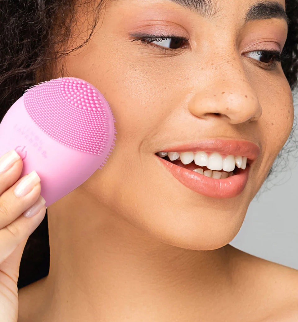 Lemon Lavender Sonic Cleanser Brush - 4 Colors