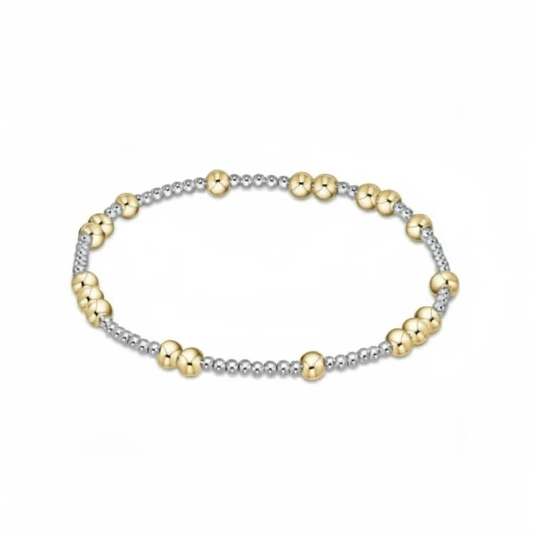 Enewton Hope Unwritten 4mm Bead Bracelet -Mixed Metal
