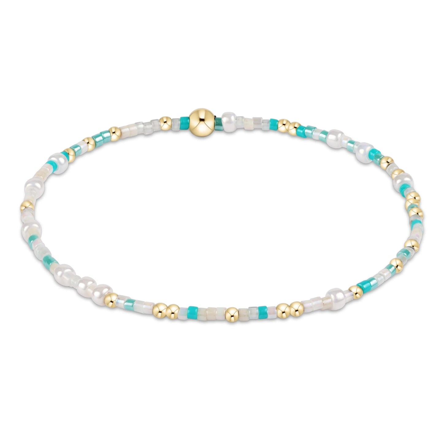 E NEWTON HOPE UNWRITTEN BRACELET - TURQ IT REAL GOOD