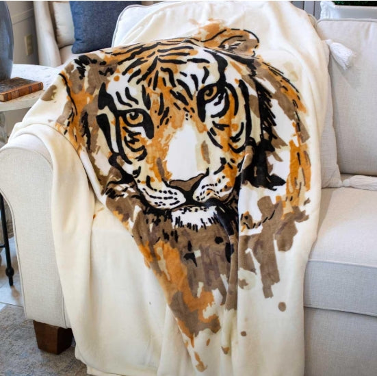 Tiger Throw Blanket