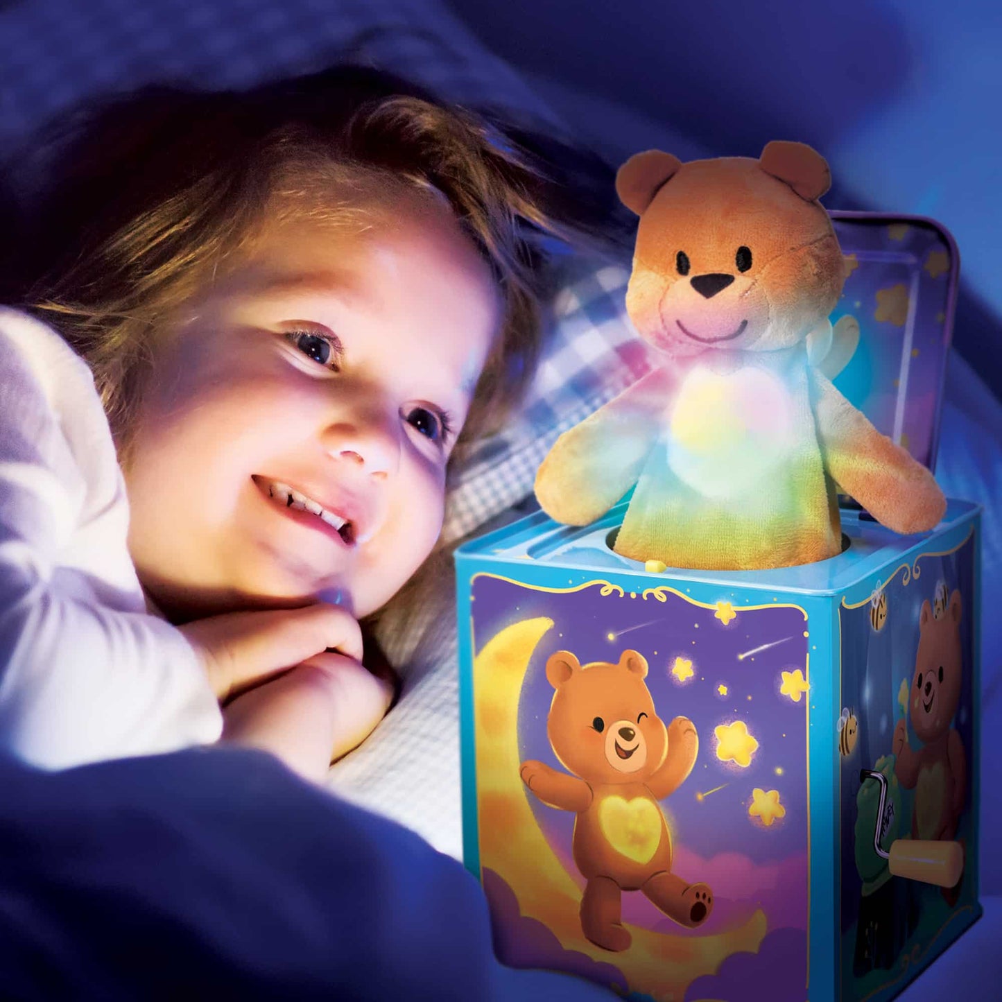Pop & Glow Teddy Jack in Box