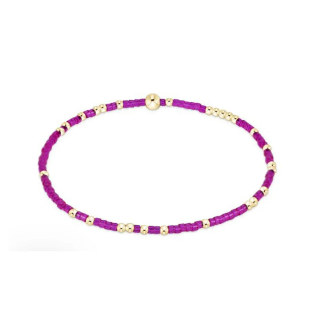 E Newton Hope Unwritten Bracelet - Fuchsia