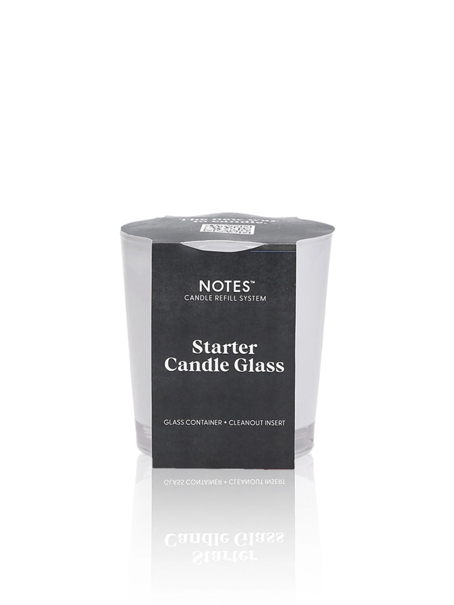 Notes Candles Starter Glass