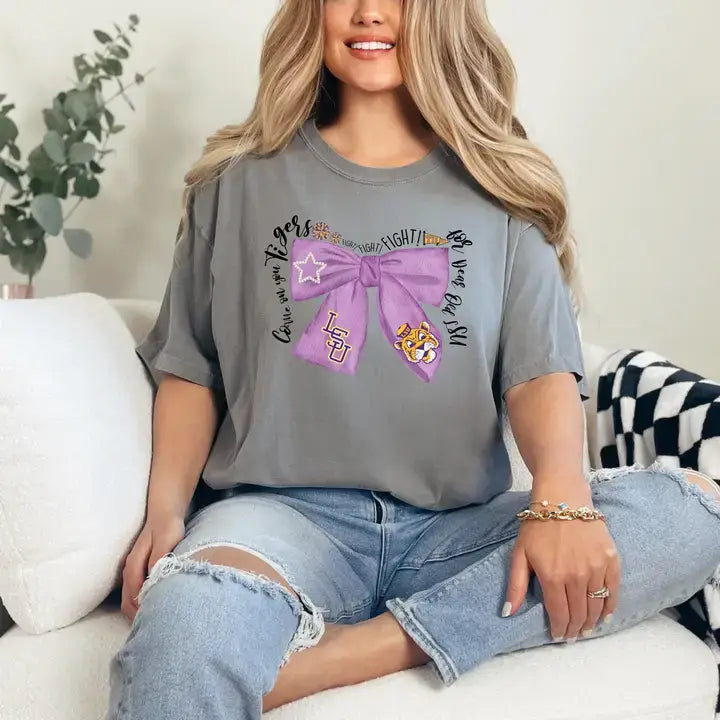LSU Tigers Coquette T'shirt