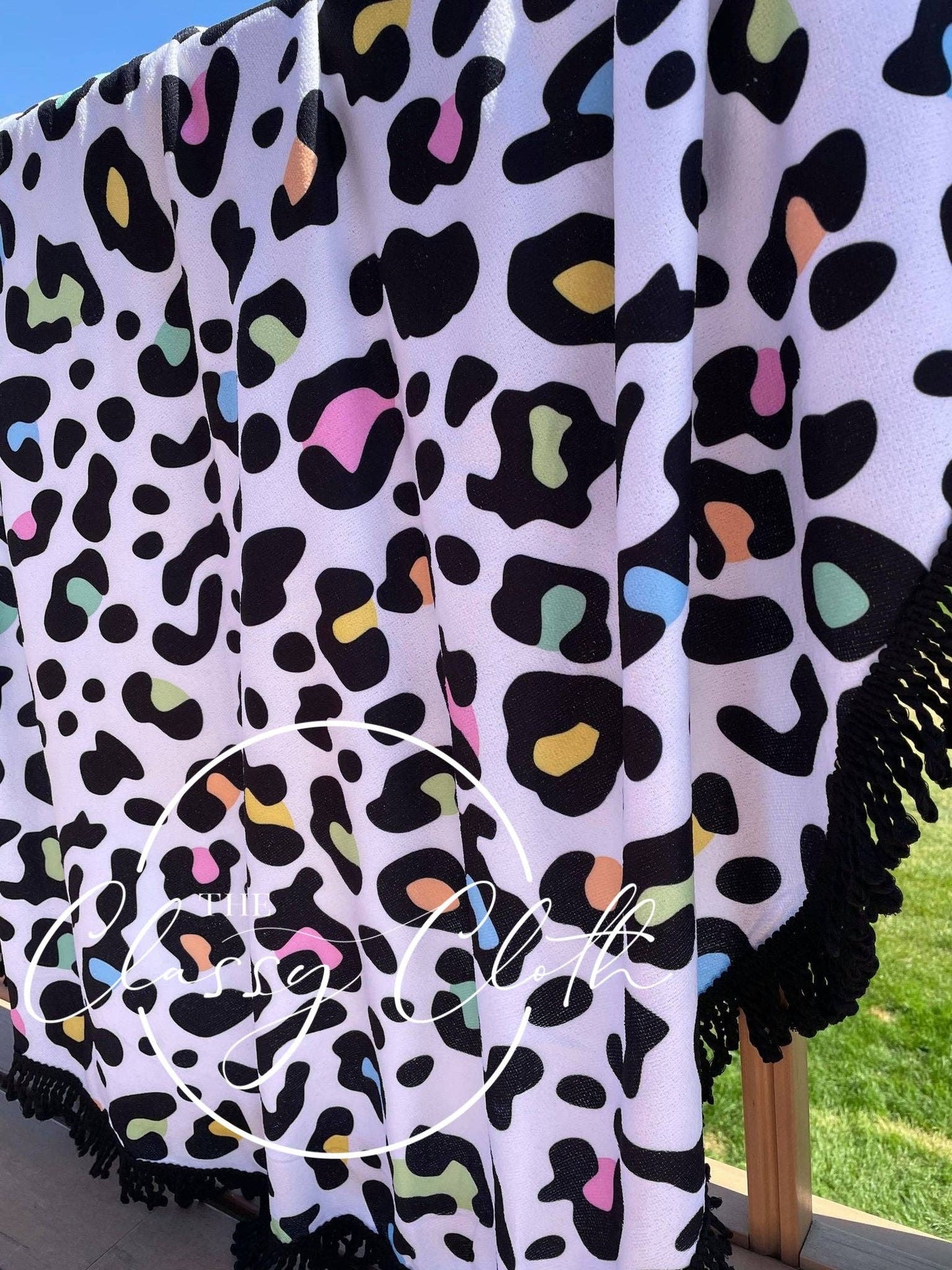 Beach Towel - Fun Leopard