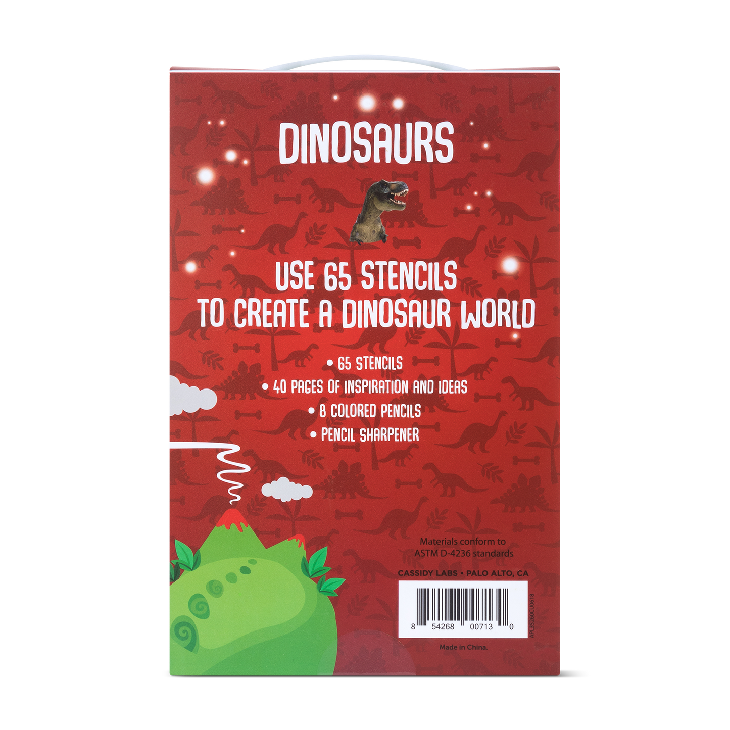 Dinosaur Stencil Kit