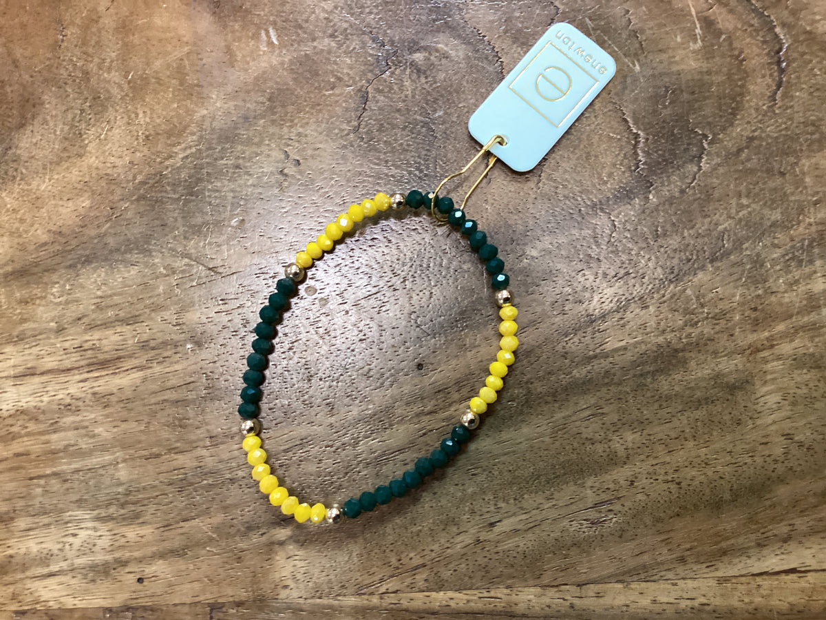Enewton bracelet game day green and gold