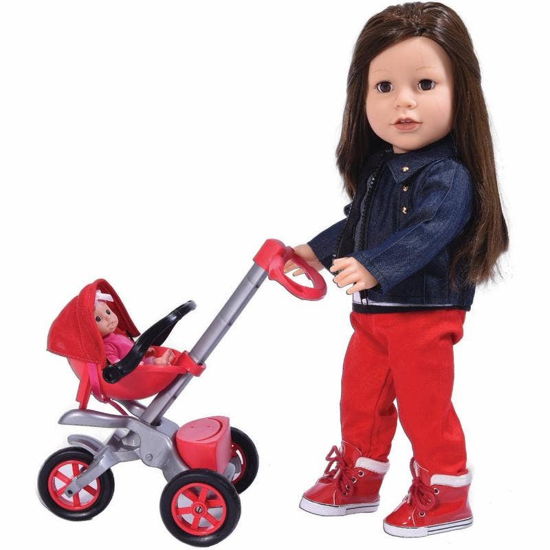 Bye Bye Baby Doll Stroller for 18" Dolls