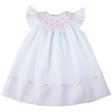 Pearl Flower Fly Sleeve Dress