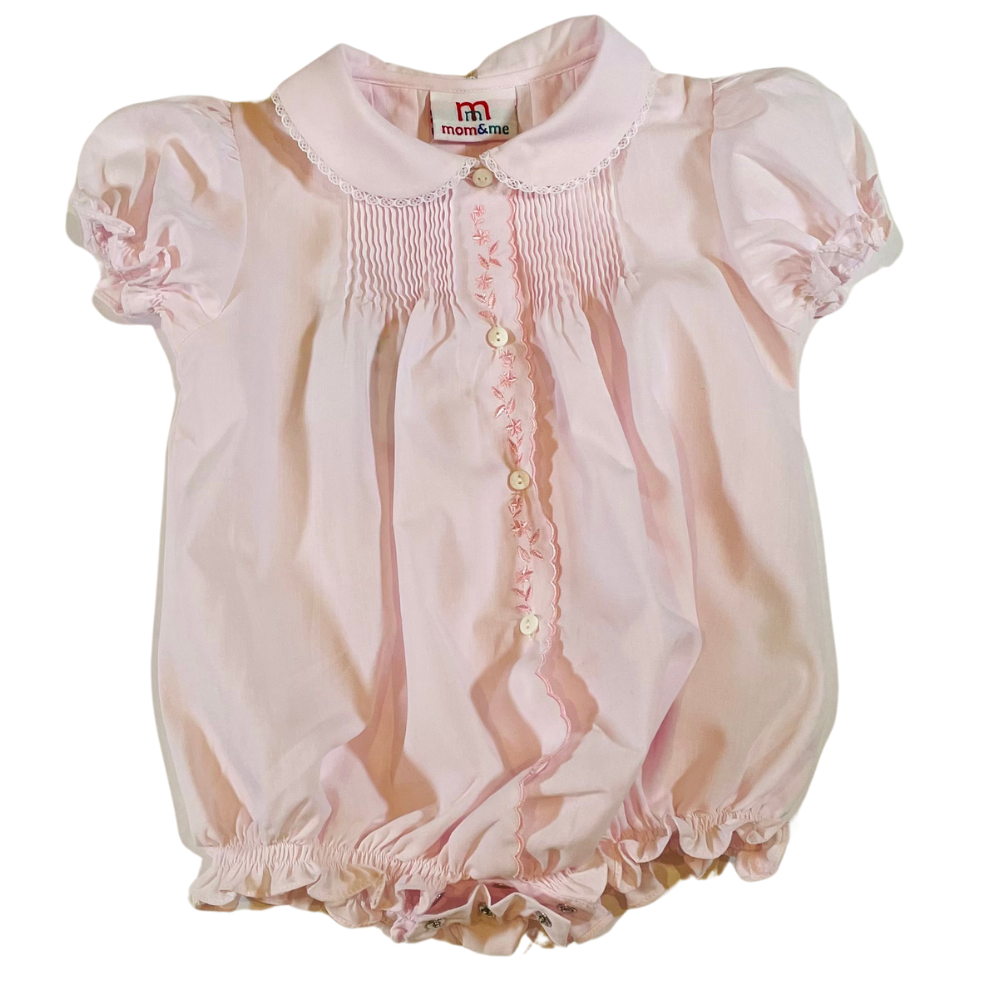 Hand Embroidered Pleated Bubble