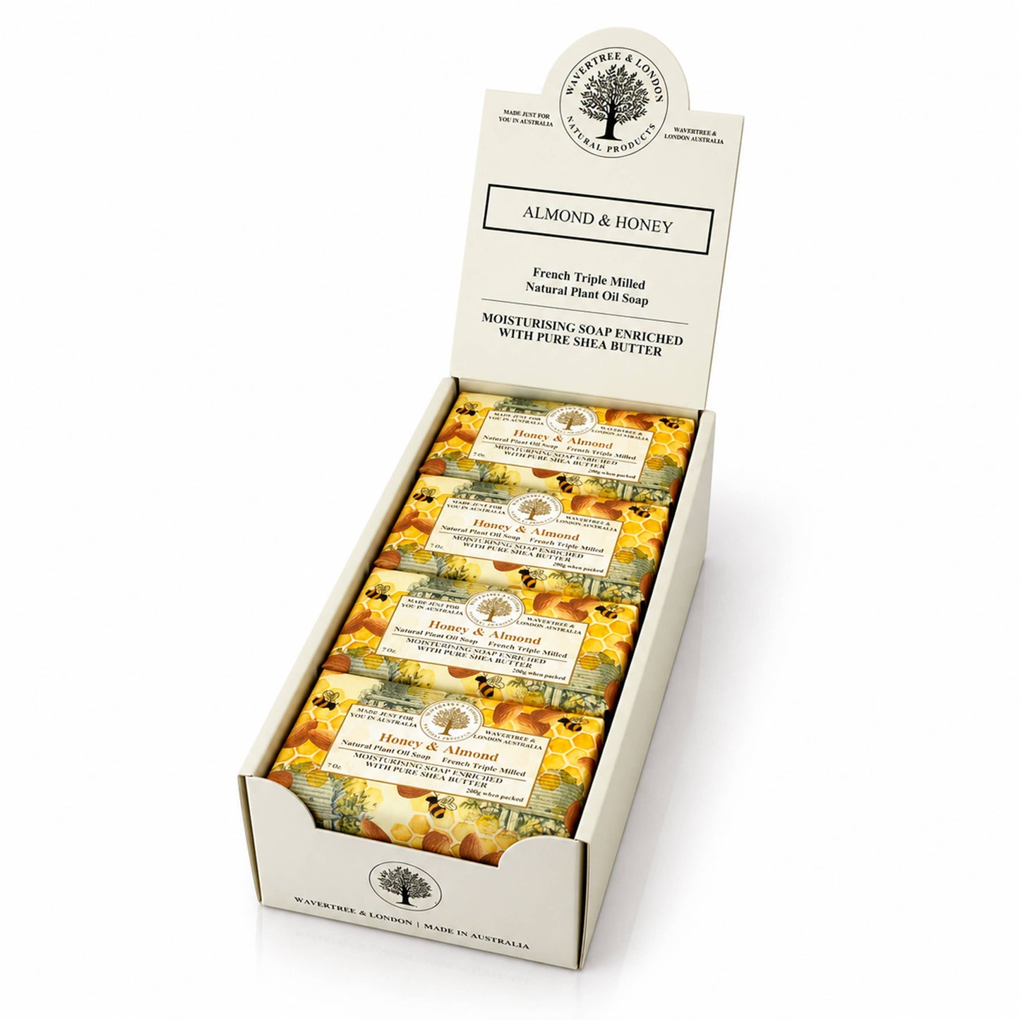 Wavertree & London Honey & Almond Luxury Soap Bars